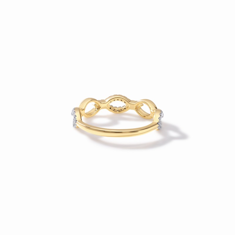  Casual Link Ring 