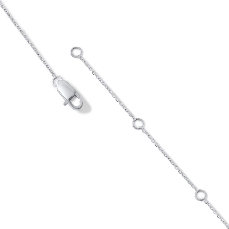 Curved Bar-Set Necklace
