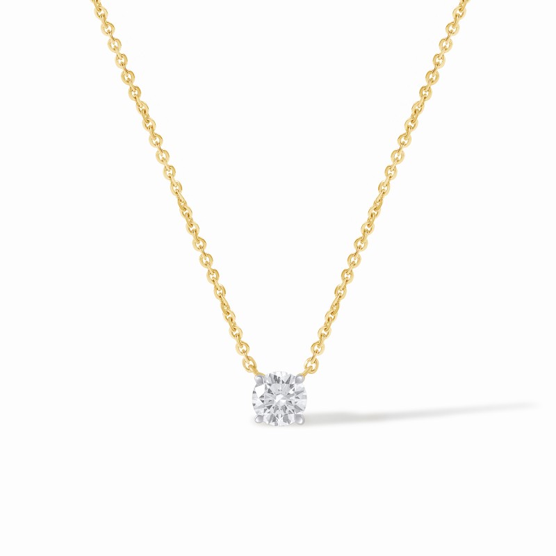 Classic Solitaire Necklace